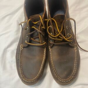 Sperry Men's Brown Leather Chukka Boots